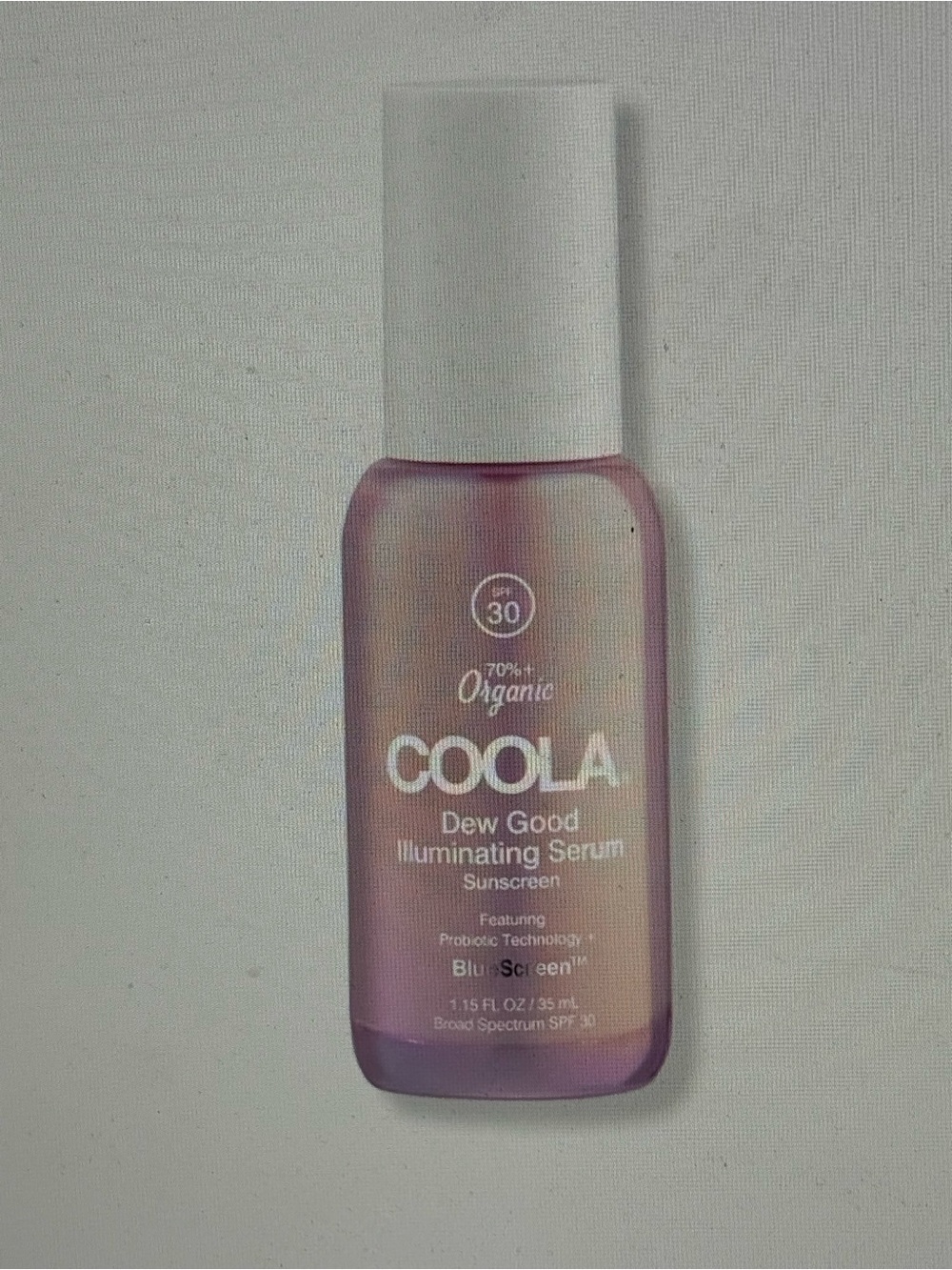 COOLA Dew Good Illuminating Serum SPF 30 Probiotic Technology - NIB